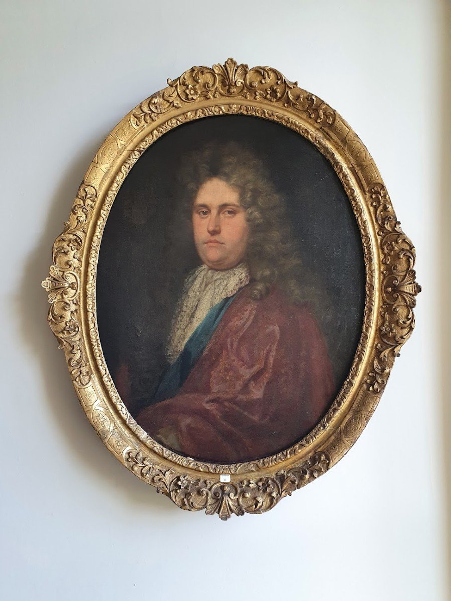 Portrait Of A Gentleman 18th Century-photo-3