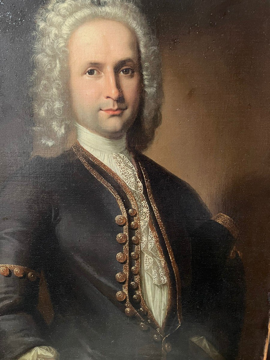 Pair Of 18th Century Portraits-photo-4