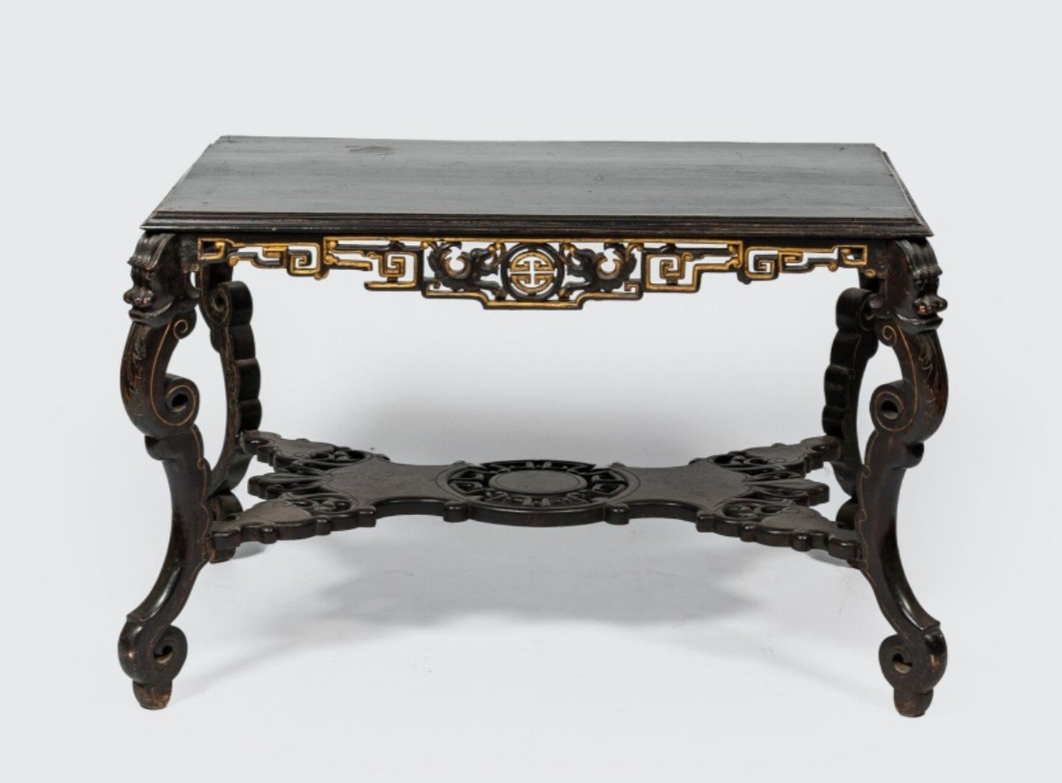 Table d'Appoint Chinoiserie Style Viardot