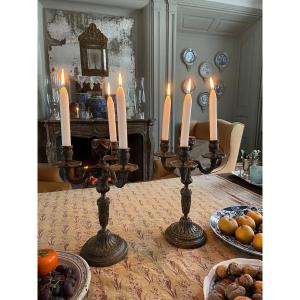 Pair Of Louis XVI Style Candlesticks