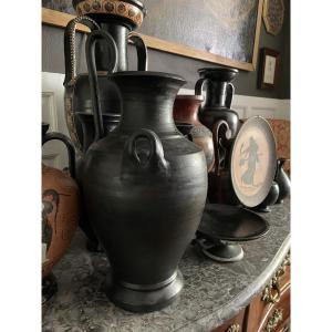 Black Greek Vase