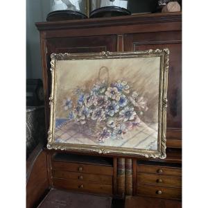 Watercolor Flower Bouquet 