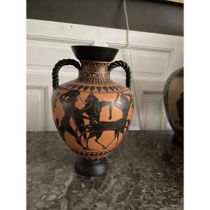 Greek Vase With Antique Decor