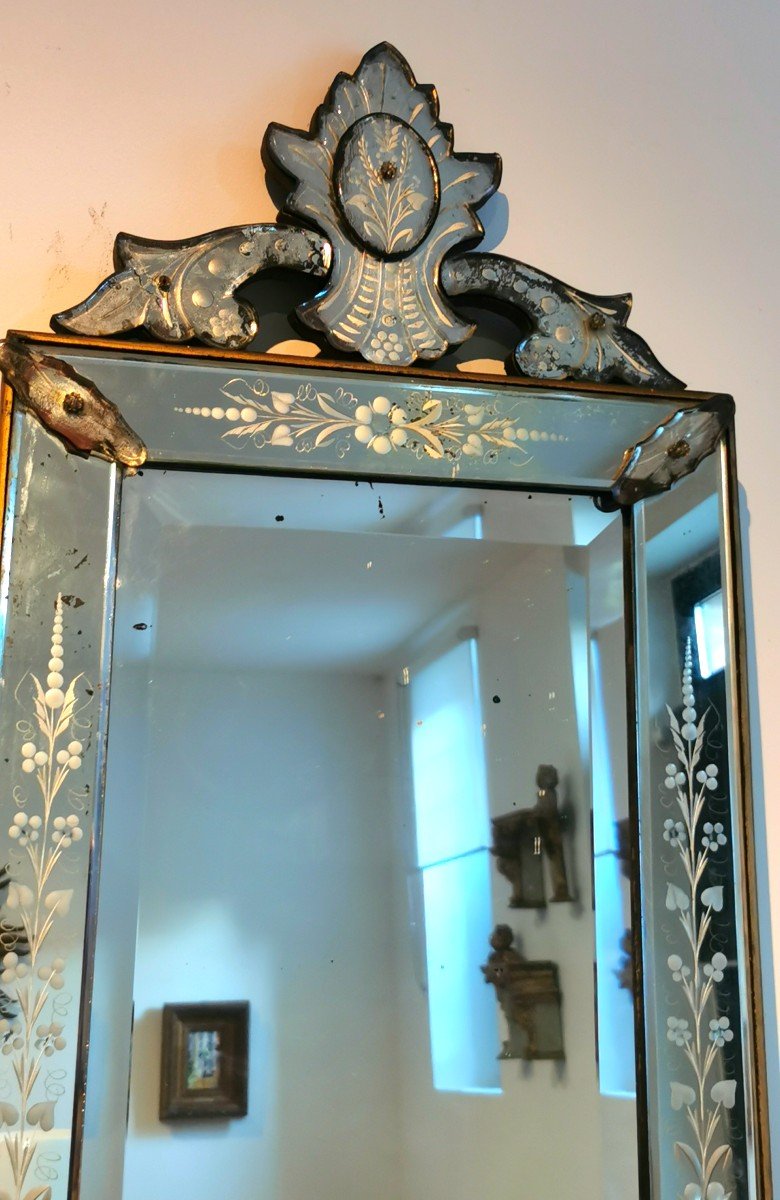 Miroir En Verre De Venise -photo-2