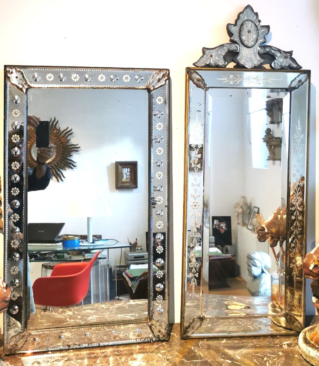 Miroir En Verre De Venise -photo-1