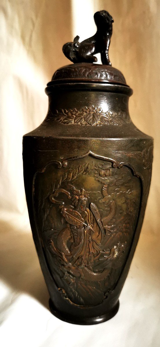 Pair Of Covered Pots-photo-2