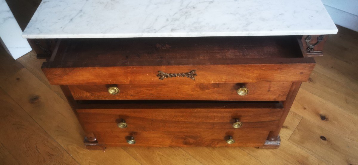 Small Chest Of Drawers In Walnut-photo-1