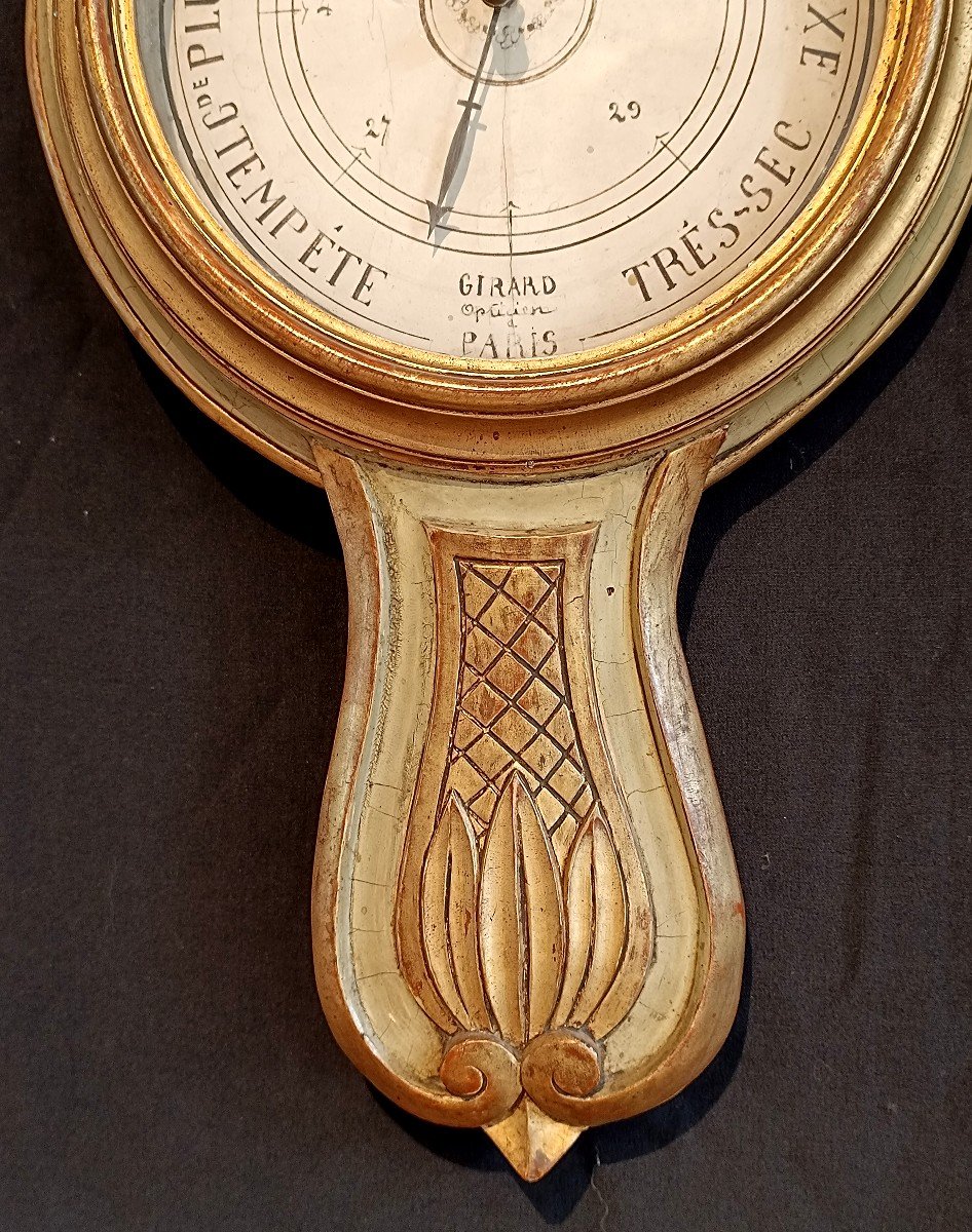 Barometer Thermometer Louis XVI -photo-4