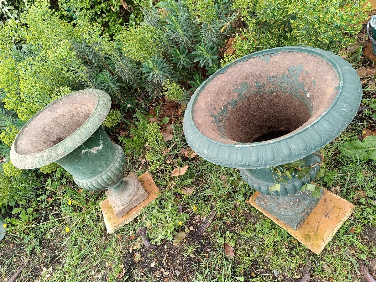 Old Pair Of Medici Vases-photo-2