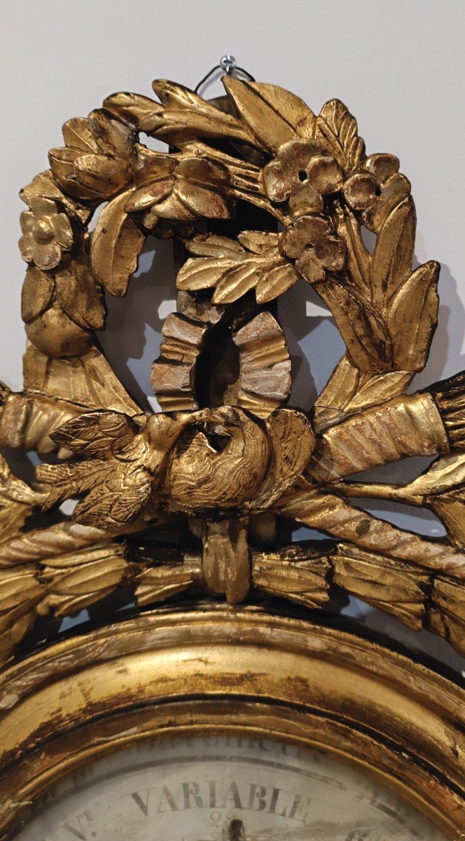 Louis XVI Barometer, 18th Century-photo-1