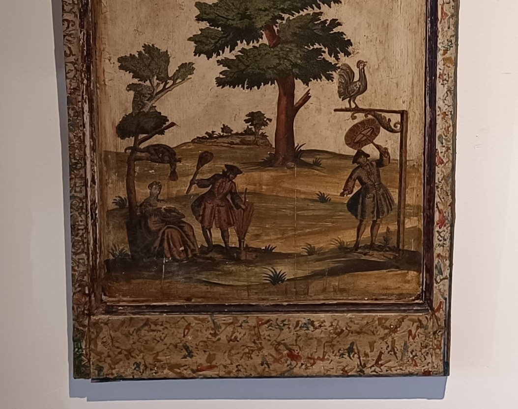 Paire De Panneaux De Boiserie XVIII Eme Arte Povera-photo-3