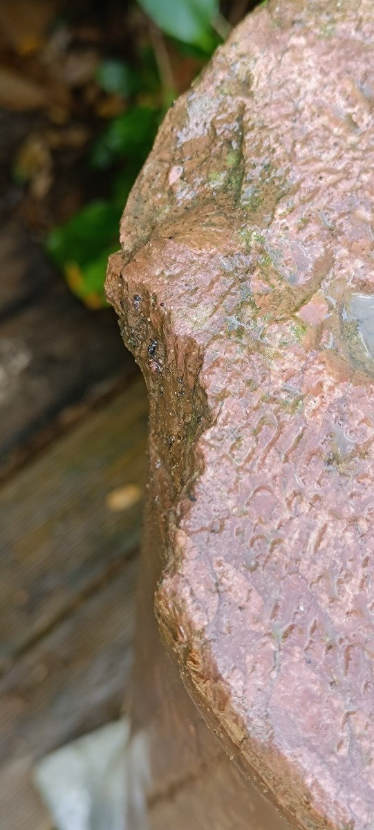 Colonne Cylindrique Marbre XVIII Eme -photo-1