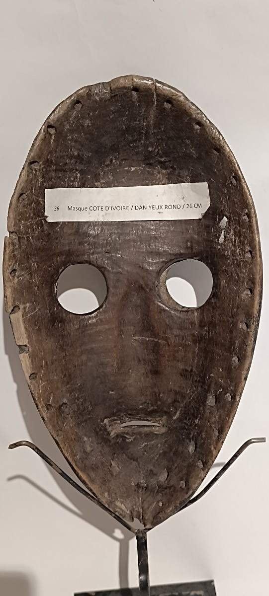Masque de danse Dan cote d Ivoire -photo-4