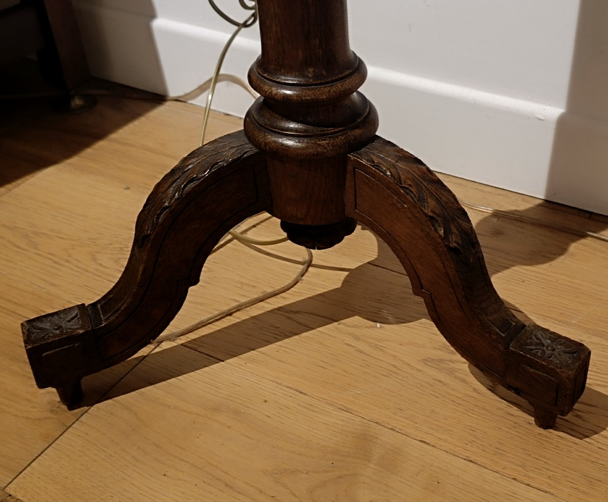 19th Century Oak Music Stand  -photo-3