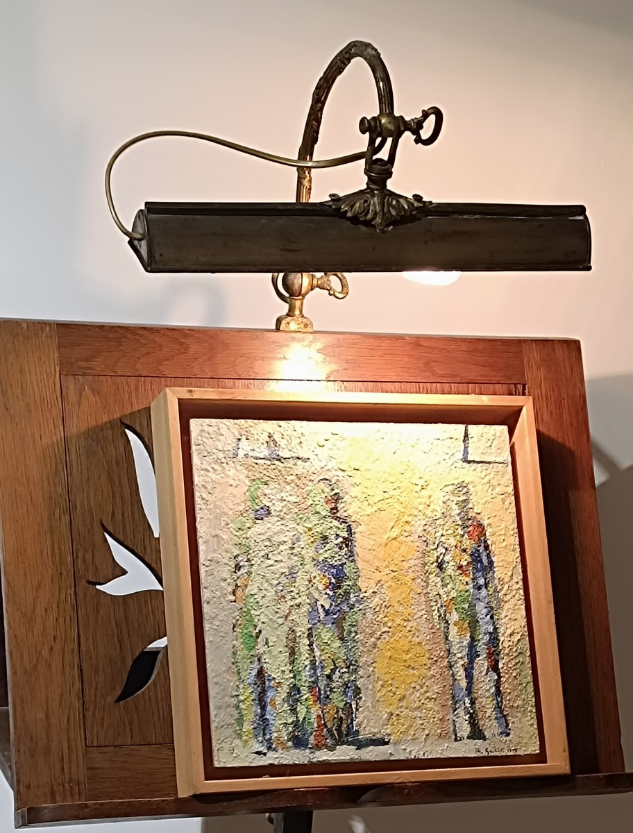 19th Century Oak Music Stand  -photo-3