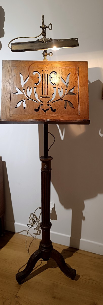 19th Century Oak Music Stand  