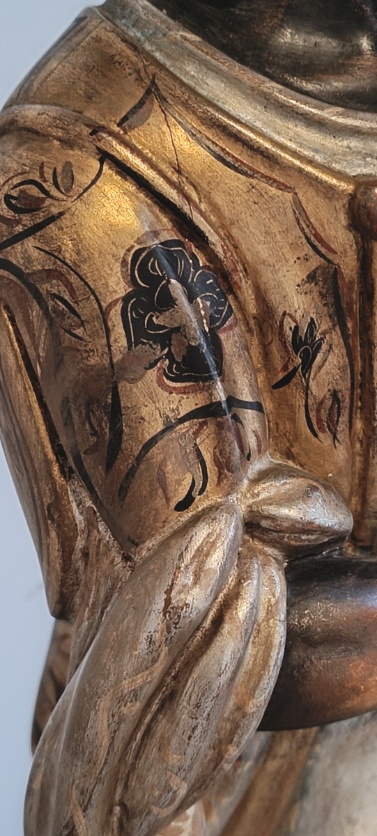 Nubien porte torchère XX  eme -photo-1