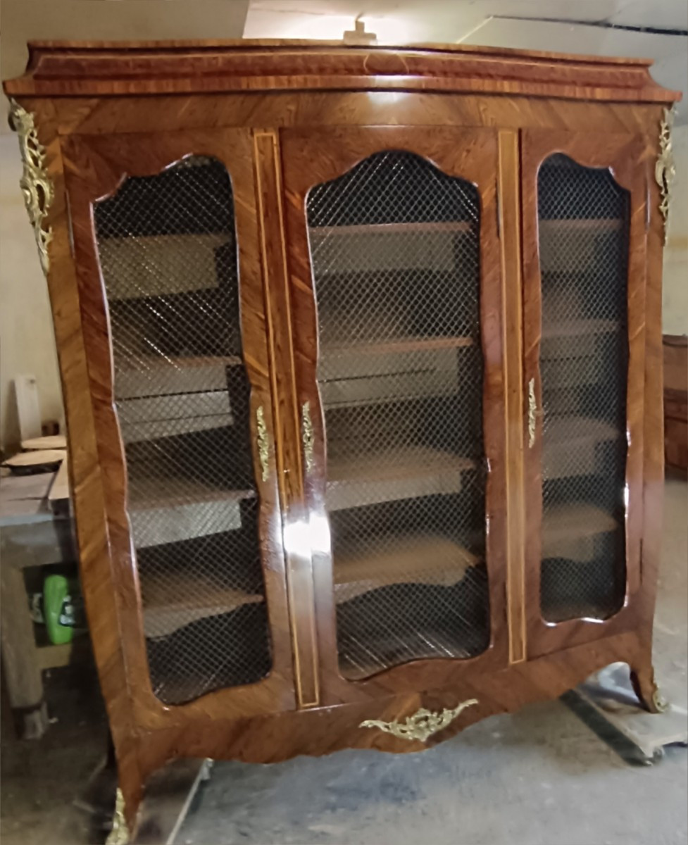 Bibliothèque style Louis XV