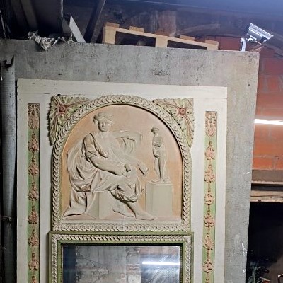 Grand trumeau de boiserie -photo-3