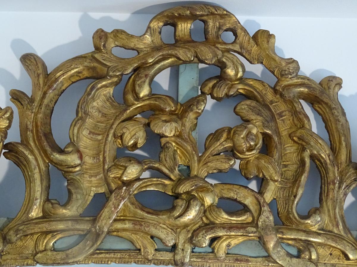  Miroir d époque Régence-photo-4