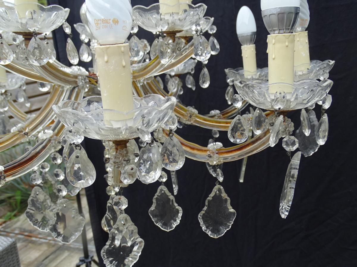 Lustre Verre De Venise-photo-4