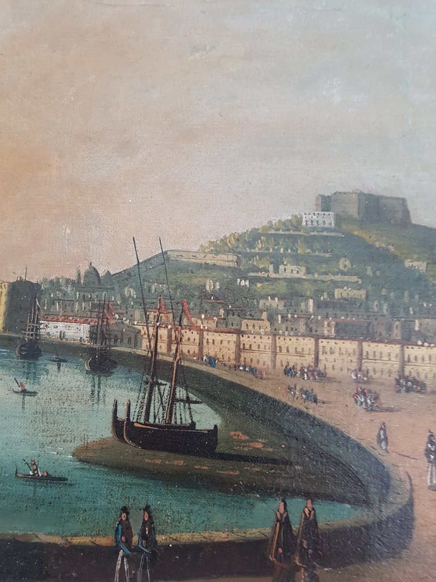 Proantic Vue De La Baie De Naples