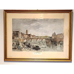 Port Of La Daurade, 19th Century, Toulouse