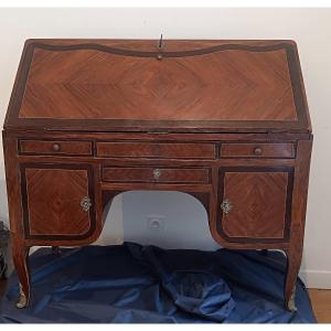 Bureau de pente Louis XV d époque XVIII eme