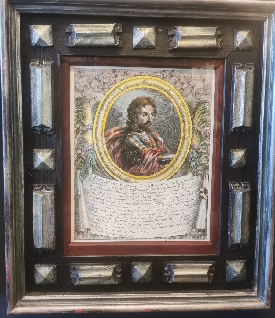 série de neuf gravures du 18ème siecle.-photo-4