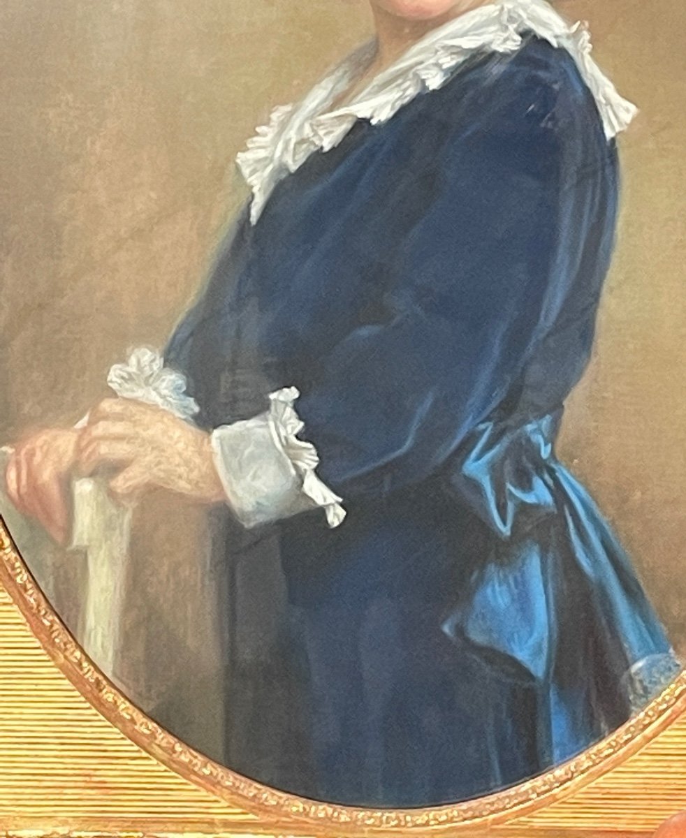 Pastel Représentant Un Charmant Garçonnet-photo-3