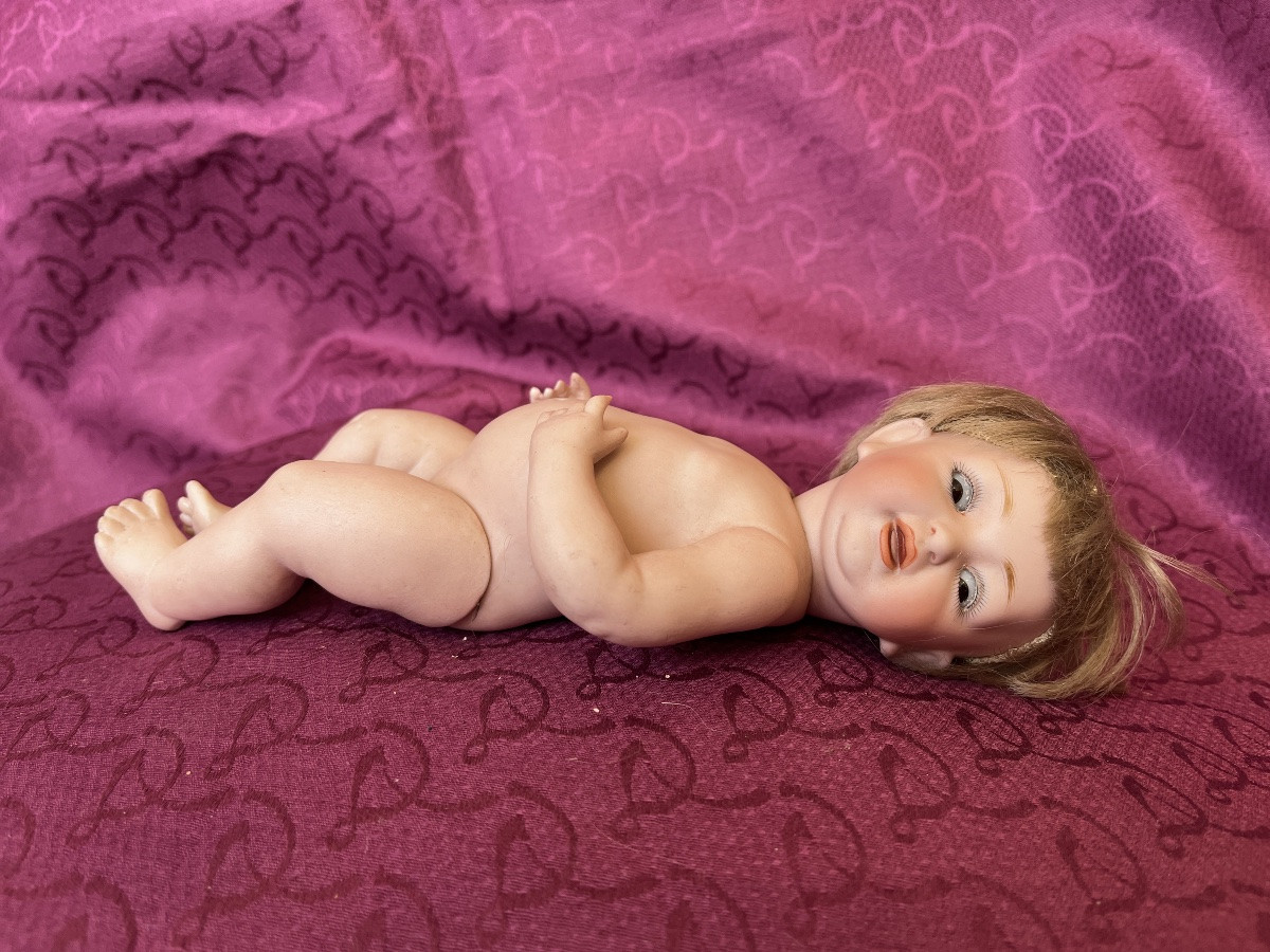 Petit Bébé Tout Biscuit Fabriqué Par Kestner -photo-2