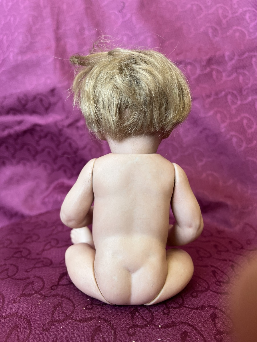 Petit Bébé Tout Biscuit Fabriqué Par Kestner -photo-3