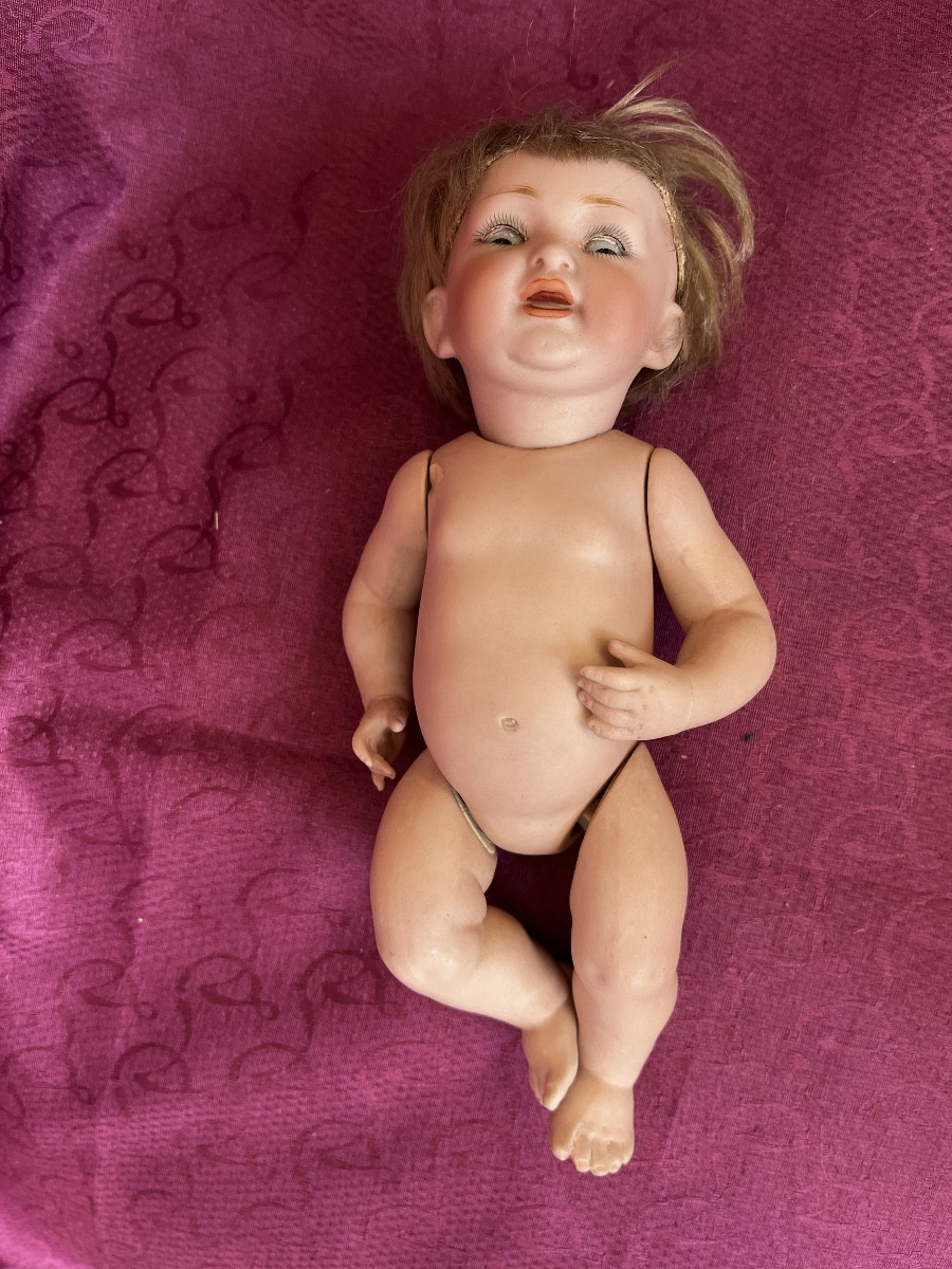Petit Bébé Tout Biscuit Fabriqué Par Kestner -photo-6