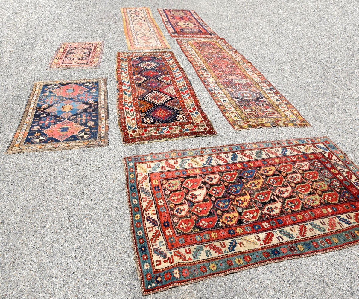 Tél : 06 28 77 54 25 - Galerie Sardje - Achat - Vente de tapis d'orient, anciens, vintage, usés-photo-2