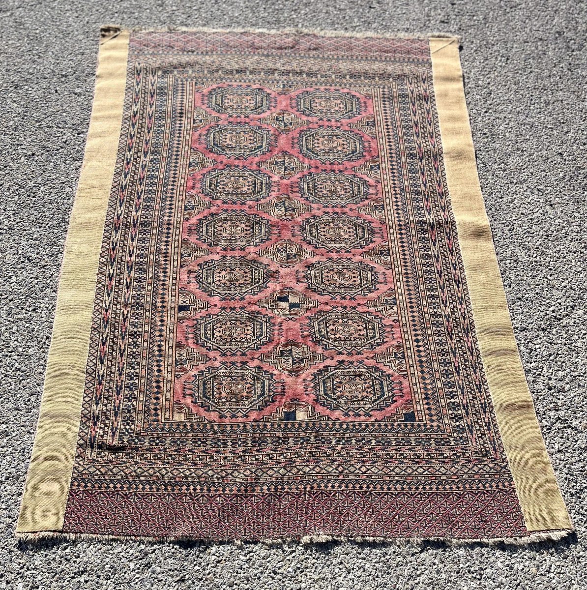 Rug Salor Tkké Turkmen :  1,10 X 1,58 Meters-photo-2