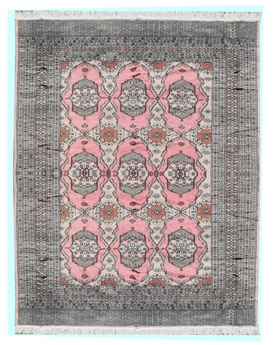 Tapis d'Orient Pakistan : 1.83 X 2.75 Mètres - Laine Très Soyeuse