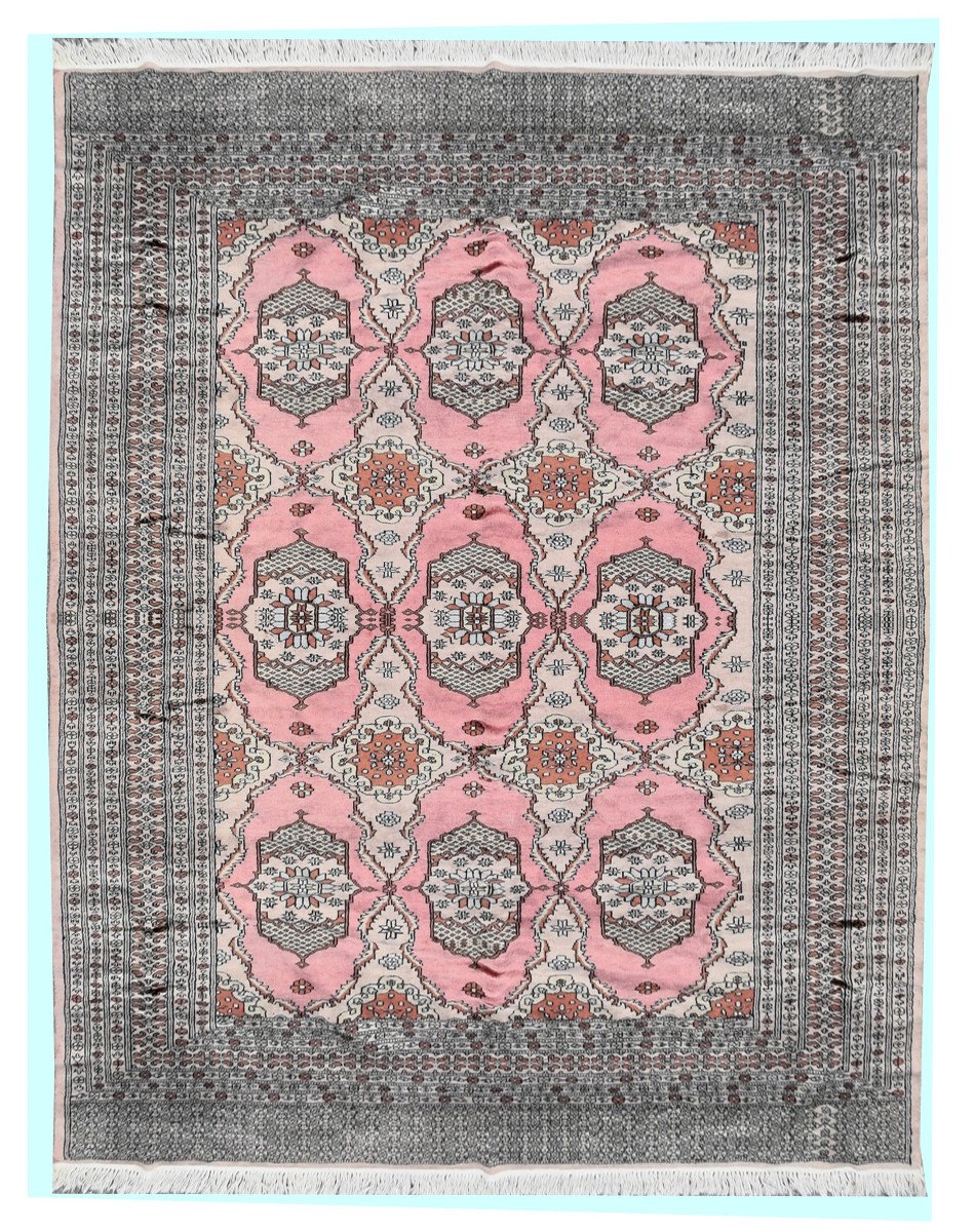 Tapis d'Orient Pakistan : 1.83 X 2.75 Mètres - Laine Très Soyeuse