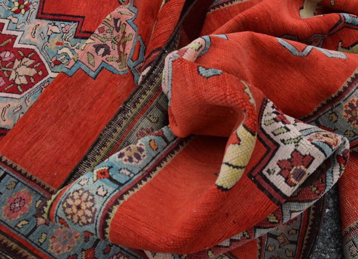 Oriental Rug  Antic Karabakh Armenie - 5.30 X 1.00 Meters-photo-3