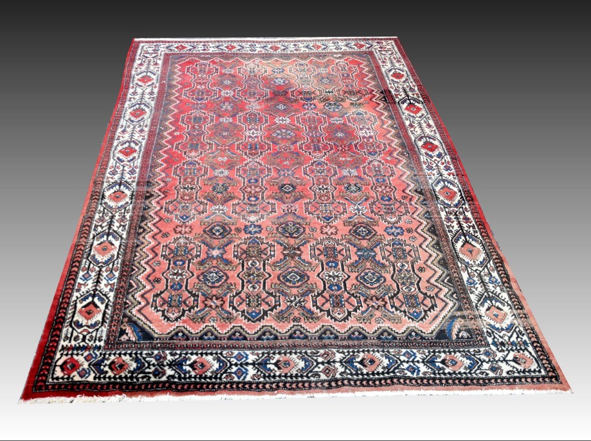 Oriental Rug Iran Hosseinabad: 3.07 X 2.10 Meters -photo-3