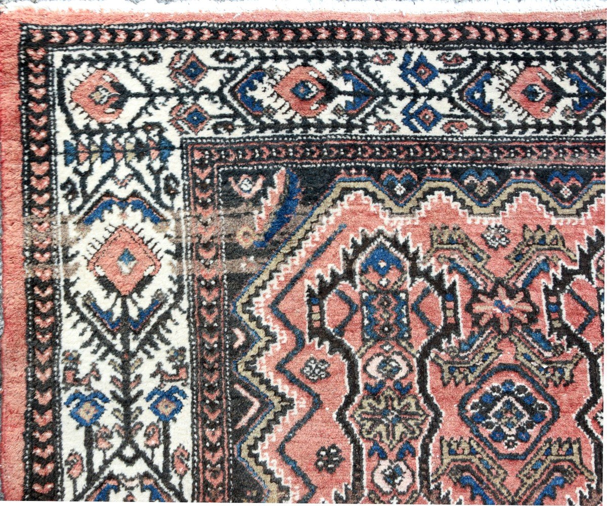 Oriental Rug Iran Hosseinabad: 3.07 X 2.10 Meters -photo-5