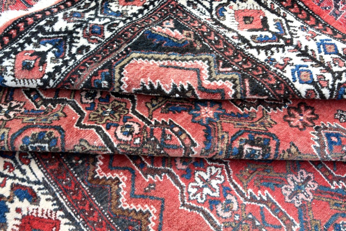Oriental Rug Iran Hosseinabad: 3.07 X 2.10 Meters -photo-7