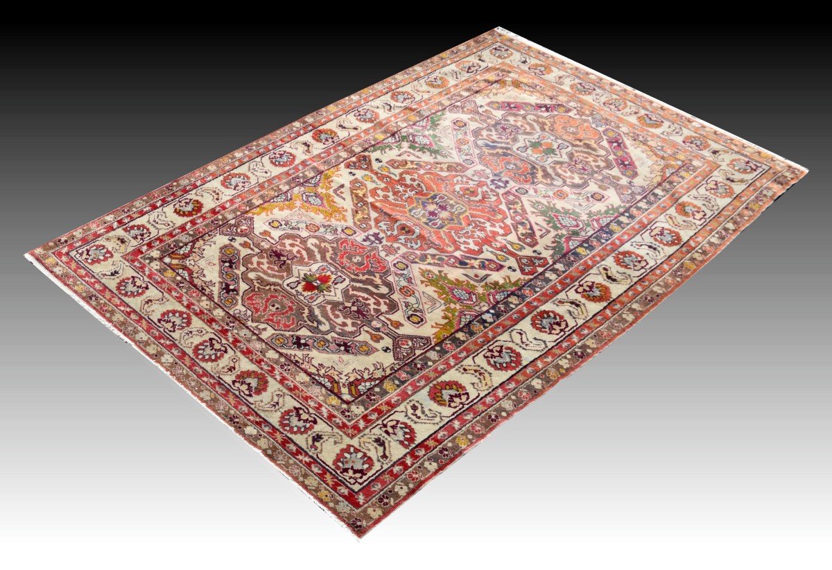 Caucasian Dagestan Rug: 2.15 X 1.50 Meters -photo-4