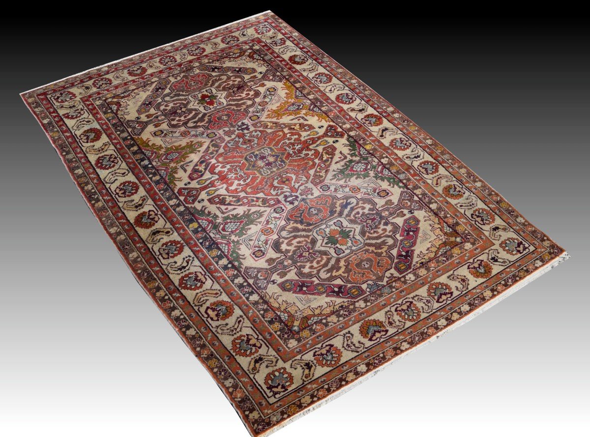 Caucasian Dagestan Rug: 2.15 X 1.50 Meters -photo-3