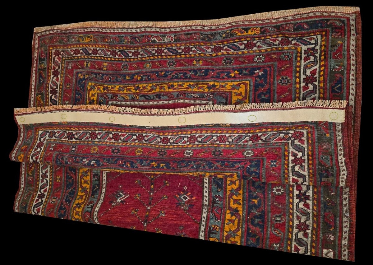 Konya Kavak Türkiye Collector Rug: 1.83 X 1.40 Meters -photo-6