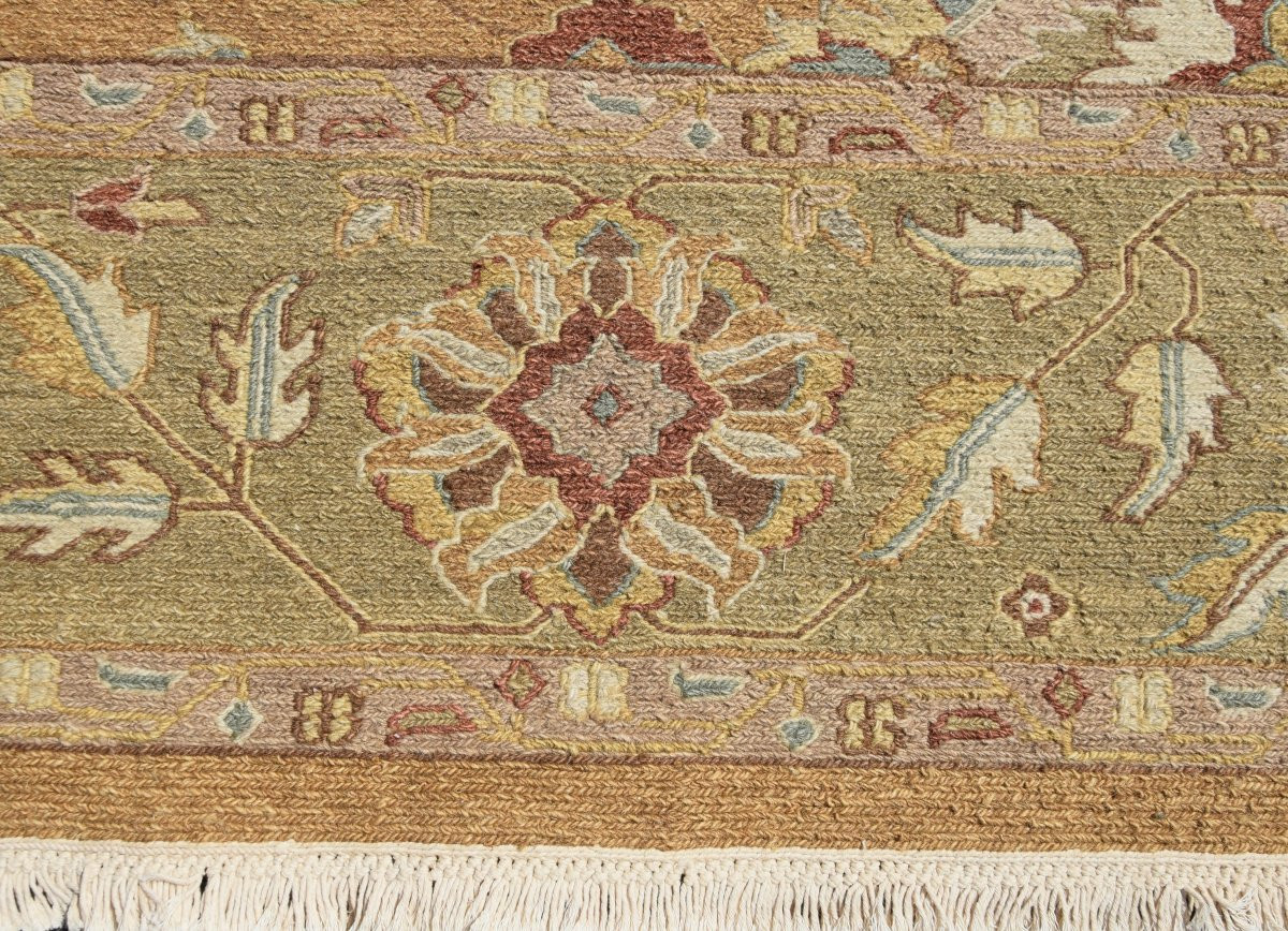 Large Oriental Rug, Handmade: Ziegler: 2.40 X 3.00 Meters-photo-5