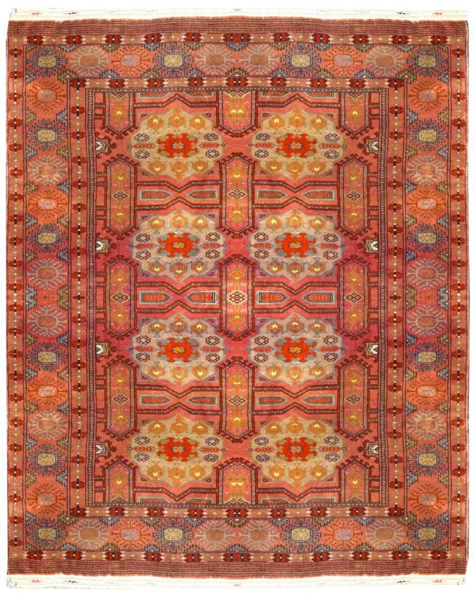 Tapis d'Orient Karakalpak (ouzbékistan) Début XXe Siècle  : 2.70 X 1.85 Mètres