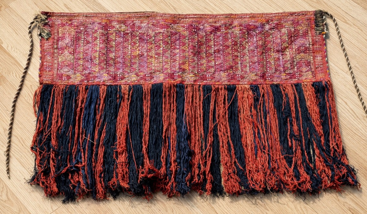 Antique Jalar Sack Rug, Turkmen Sarah – Early 20th Century 