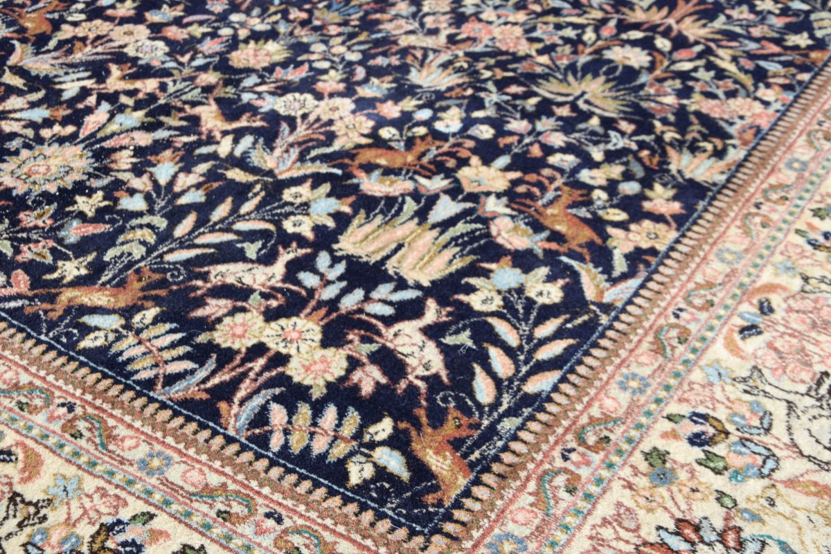 Indo-kirman Oriental Rug: 2.70 X 1.90 Meters -handmade-photo-7
