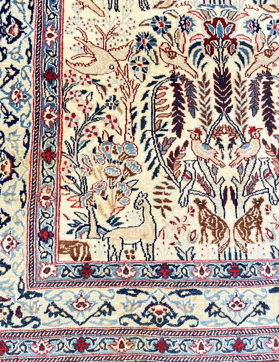 Persian Rug Iran Nain Tudeshk 1.08 X 0.78 Cm - Wool And Silk-photo-4