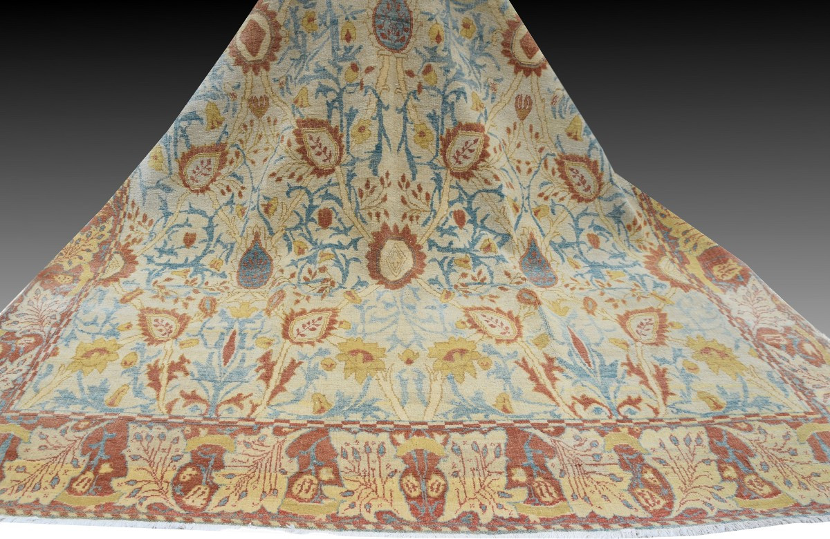 Tapis d'orient Iran Sultanabad 3.00 x 2.94 Mètres -photo-5